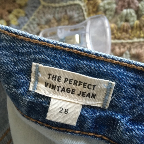 MADEWELL The Perfect Vintage Fitzgerald Wash Jean 28 - Picture 5 of 11